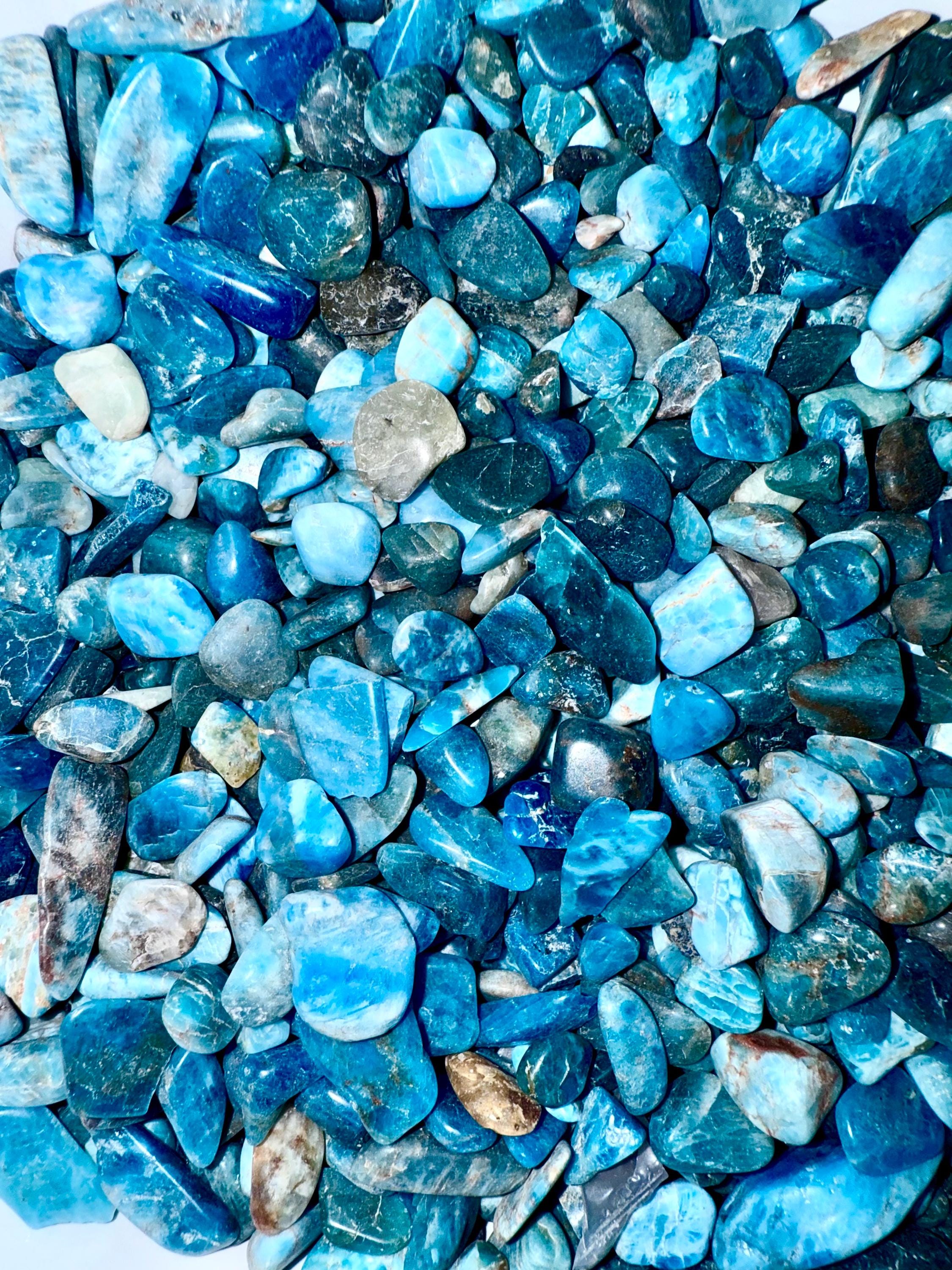 Bougie de luxe artisanale aux cristaux SORT DE SUCRE Barbe à Papa Framboise bleue, Apatite